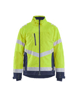 High Vis Geel/Marineblauw