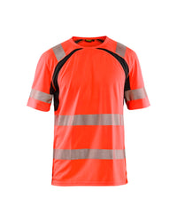 3397 UV-T-shirt High Vis - High Vis Rood/Zwart