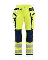 High Vis Geel/Marineblauw