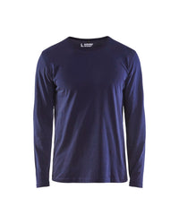 3500 T-shirt lange mouwen - Marineblauw
