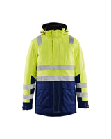 High Vis Geel/Marineblauw