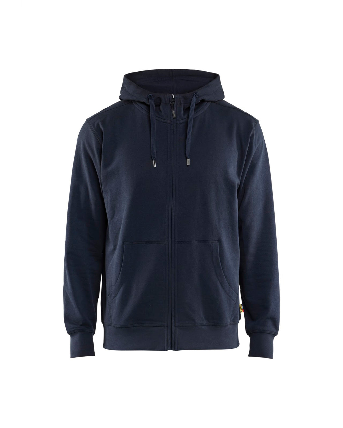 3366 Hooded Sweatshirt met rits katoen - Donker marineblauw