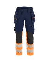 Marineblauw/Oranje