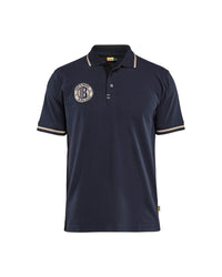 9402 Poloshirt Grit & Grind - Donker marineblauw