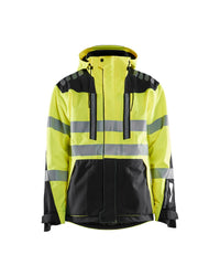 4496 Shell jack High Vis - High Vis Geel/Zwart