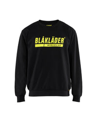 3534 Sweatshirt - Zwart/High Vis Geel
