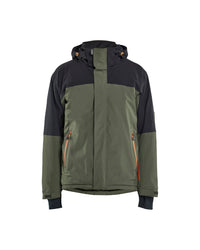 4991 STRIKER Winterjas Stretch - Woudgroen/Roest