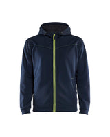 Donker marineblauw/High Vis Geel