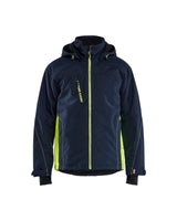Donker marineblauw/High Vis Geel