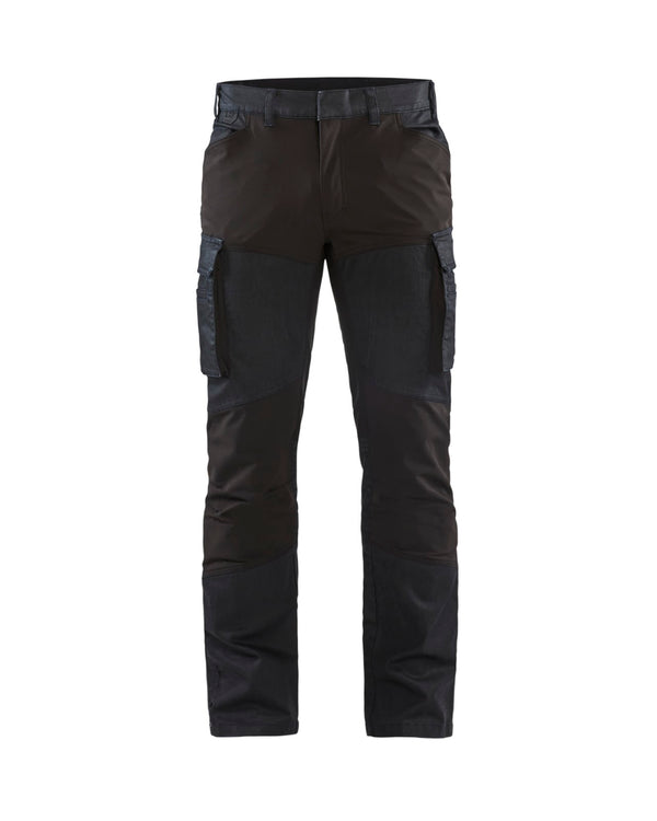 1457 Service werkbroek denim stretch - Marineblauw/Zwart