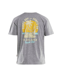 9419 T-shirt Blåkläder Beach Club - Grijs mêlee