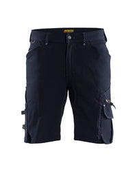 1987 Short 4-weg stretch - Donker marineblauw/Zwart