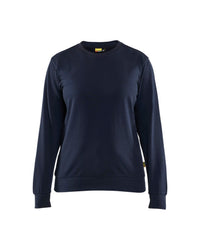 3405 Dames Sweatshirt katoen - Donker marineblauw