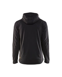 3540 Hooded sweatshirt met rits - Zwart