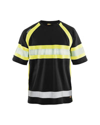 3337 UV-T-shirt High Vis - Zwart/High Vis Geel