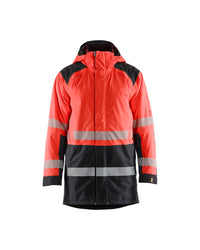 4457 Winterparka High Vis - High Vis Rood/Zwart