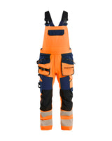 High Vis Oranje/Marineblauw