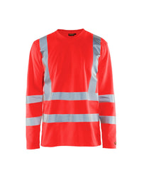 3381 UV-T-shirt lange mouwen High Vis - High Vis Rood