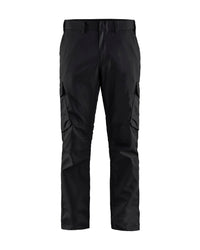 1444 Industrie werkbroek stretch - Zwart/Donkergrijs