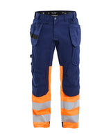 Marineblauw/Oranje