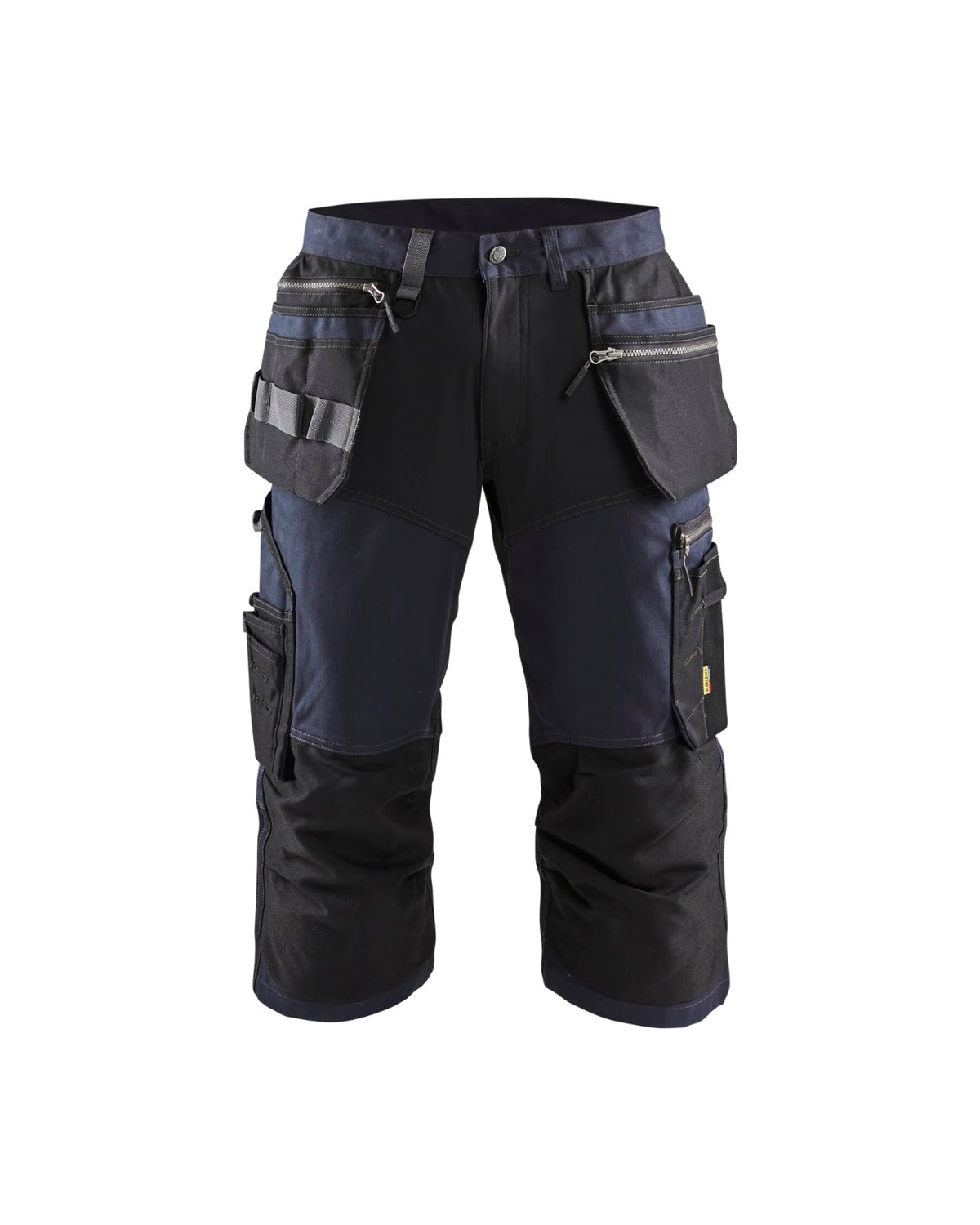 1597 Piraatbroek stretch - Donker marineblauw/Zwart