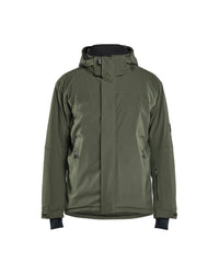 4991 STRIKER Winterjas Stretch - Donker herfstgroen