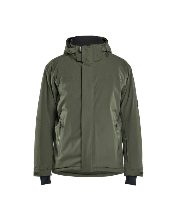 4991 STRIKER Winterjas Stretch - Donker herfstgroen