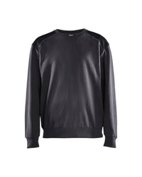 3580 Sweatshirt bi-colour - Medium grijs/Zwart