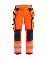 High Vis Oranje/Marineblauw