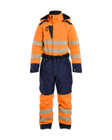 High Vis Oranje/Marineblauw