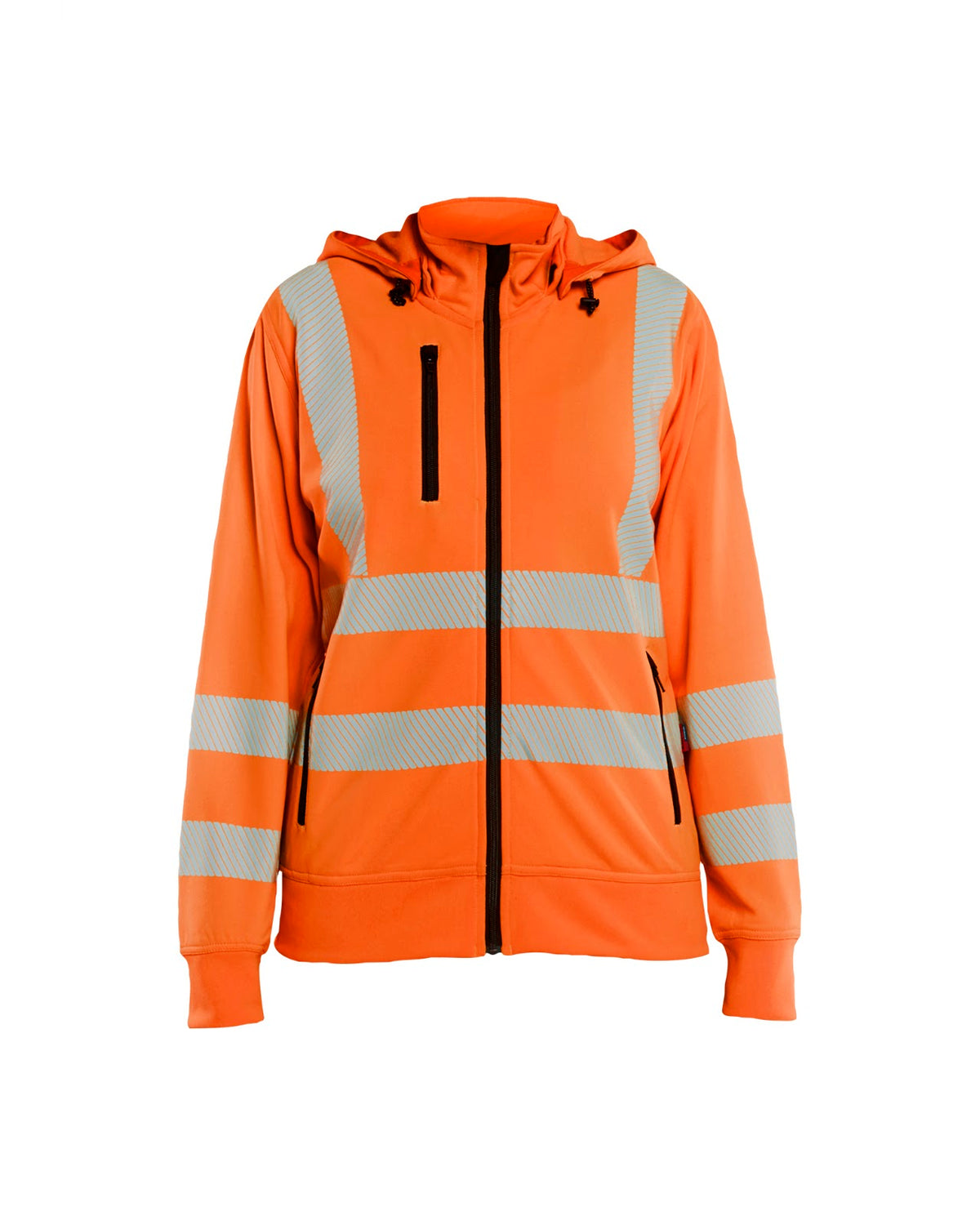 3574 Dames Sweatshirt met afneembare capuchon High Vis