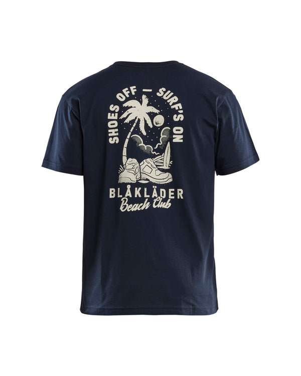 9419 T-shirt Blåkläder Beach Club - Donker marineblauw