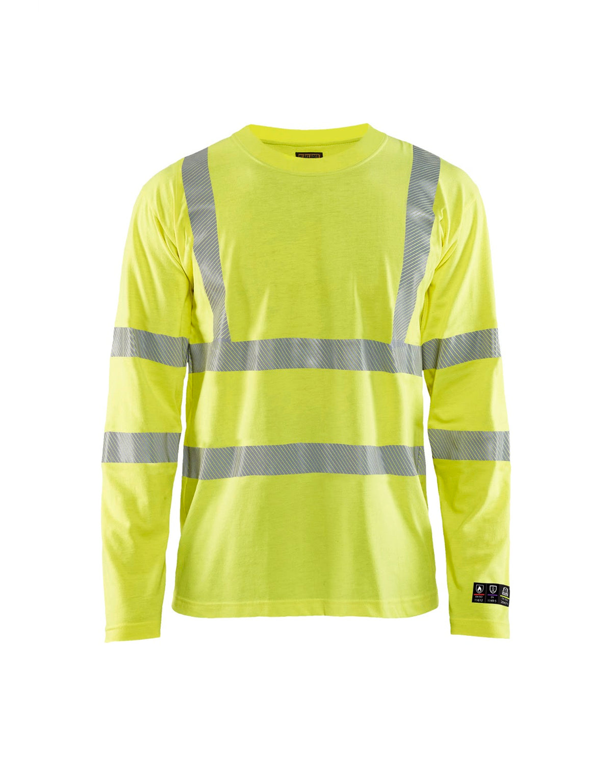 3481 Multinorm T-shirt lange mouwen Inherent - High Vis Geel