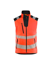 3085 Bodywarmer High Vis - High Vis Rood/Zwart