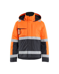 4870 Winterjas High Vis - High Vis Oranje/Medium grijs