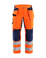 High Vis Oranje/Marineblauw