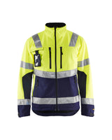 High Vis Geel/Marineblauw
