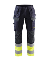 Marine/High Vis Geel