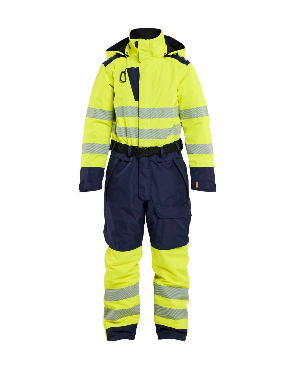 6726 Dames winteroverall High Vis - High Vis Geel/Marineblauw