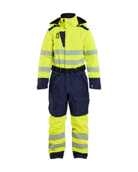 6726 Dames winteroverall High Vis - High Vis Geel/Marineblauw