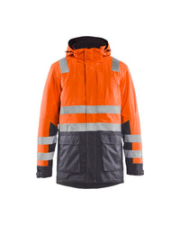 4495 Winterparka High Vis - High Vis Oranje/Medium grijs