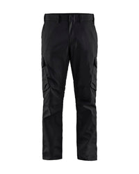 1444 Industrie werkbroek stretch - Zwart/Rood