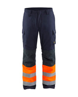 Marineblauw/Oranje