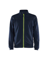 Donker marineblauw/High Vis Geel