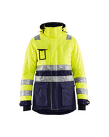High Vis Geel/Marineblauw