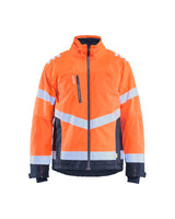 High Vis Oranje/Marineblauw