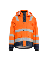 4327 Regenjas High Vis LEVEL 3 - High Vis Oranje/Marineblauw