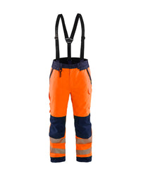1875 Winterwerkbroek High Vis - High Vis Oranje/Marineblauw