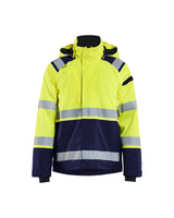 High Vis Geel/Marineblauw