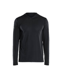 3417 UV-Hooded sweatshirt - Zwart